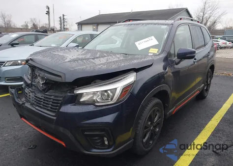 2019 Subaru Forester Sport z USA, uszkodzony, nr VIN JF2SKAPC1KH547776
